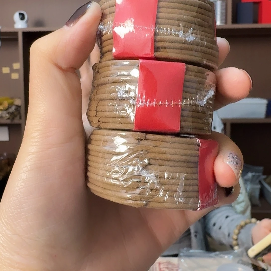 富森虎斑棋壳子盘香3盒