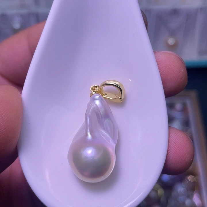 颈饰合金淡水珍珠41