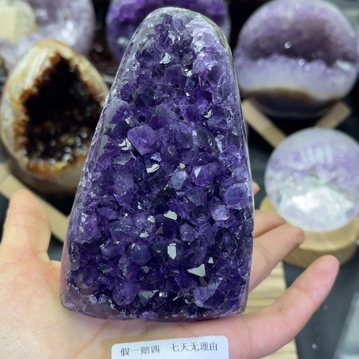 未镶嵌紫晶大型摆件（非配饰）