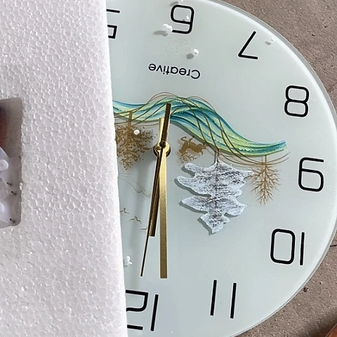 微瑕，不能明火，口径30厘米，小鹿