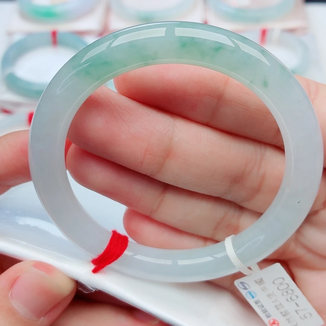 翡翠未镶嵌手镯天然翡翠手镯