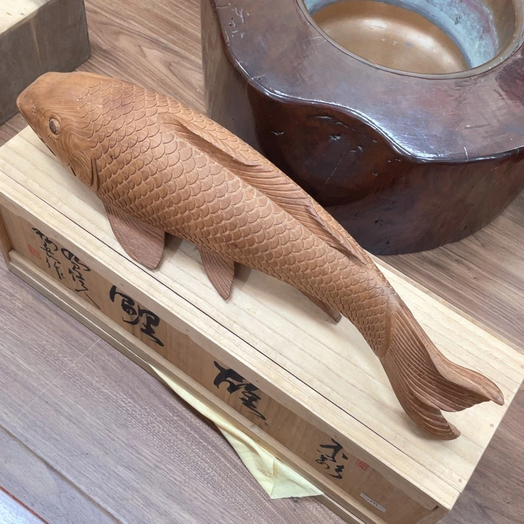 木雕鱼新店开业福利多多