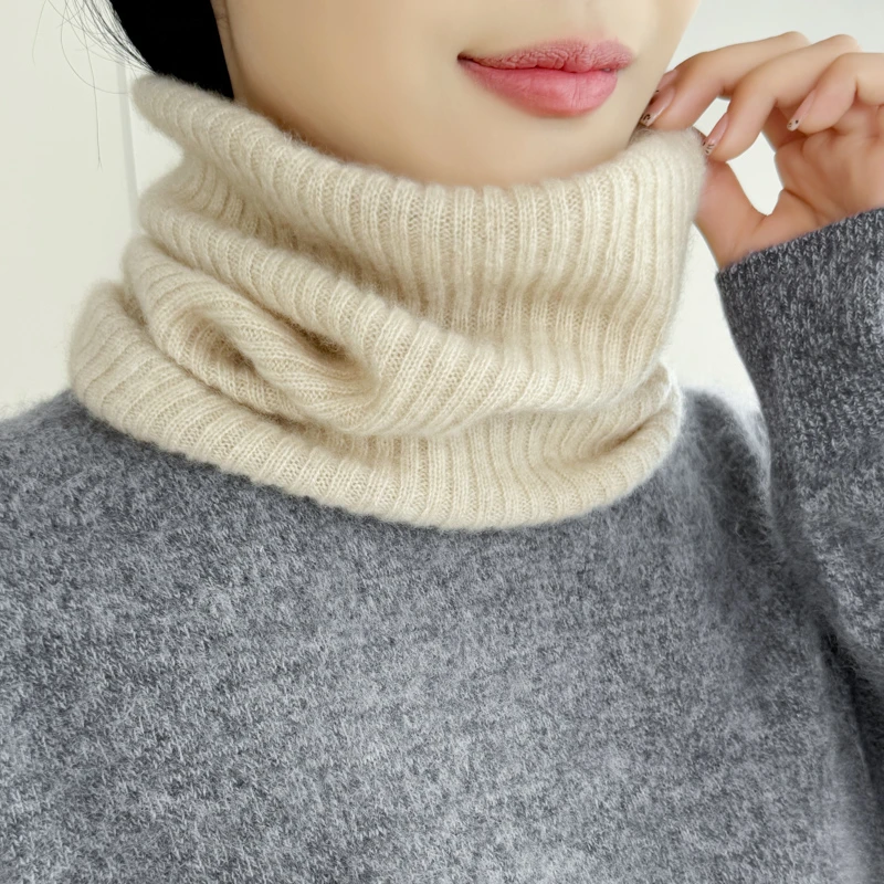 B61 正品 纯山羊绒脖套围脖秋冬季加厚 柔软舒适更保暖 男女通用