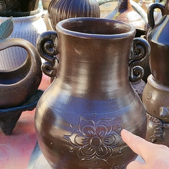 【闪购商品】紫砂花盆15.33花盆花盆