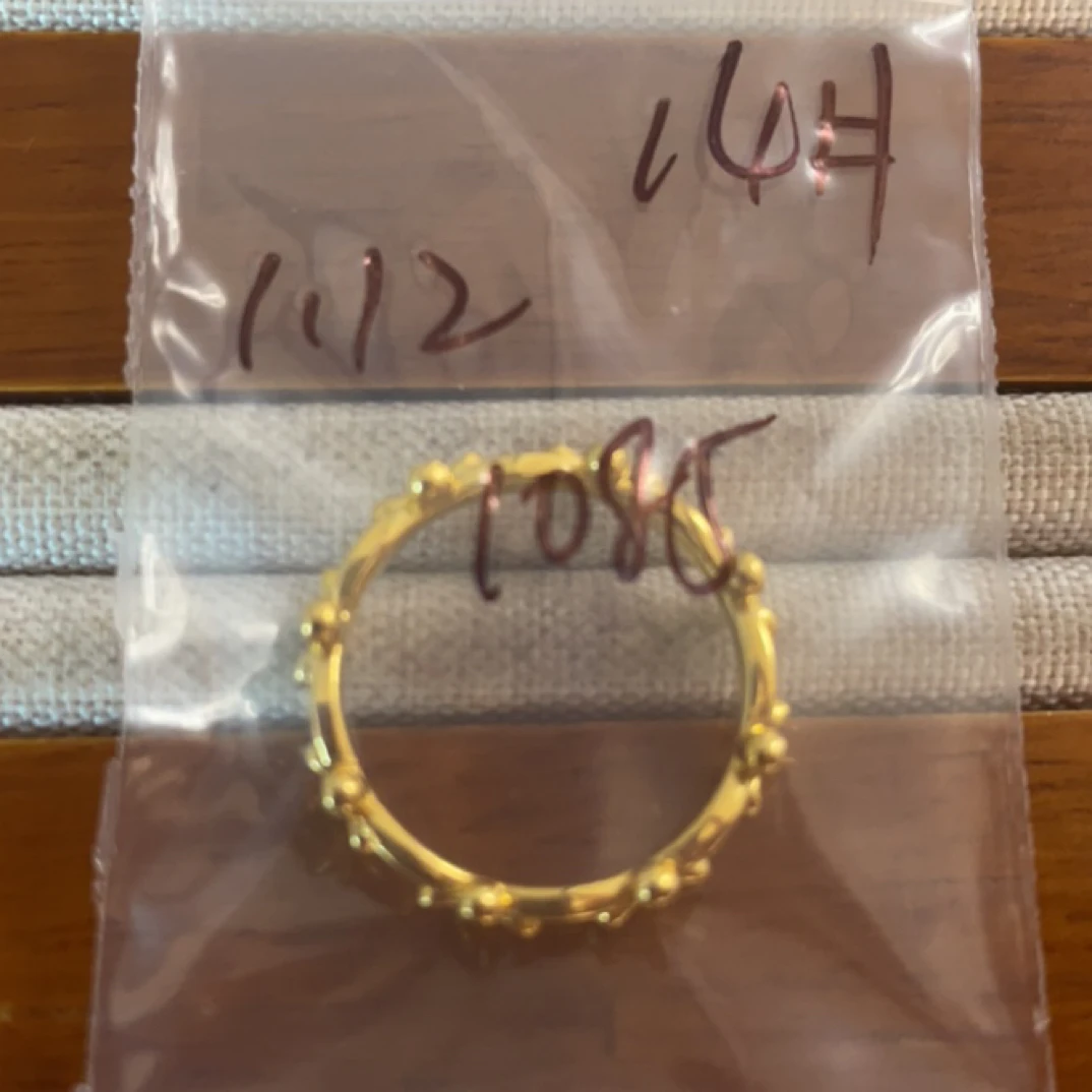 克重1.12 14号 小富桂戒指 足金999
