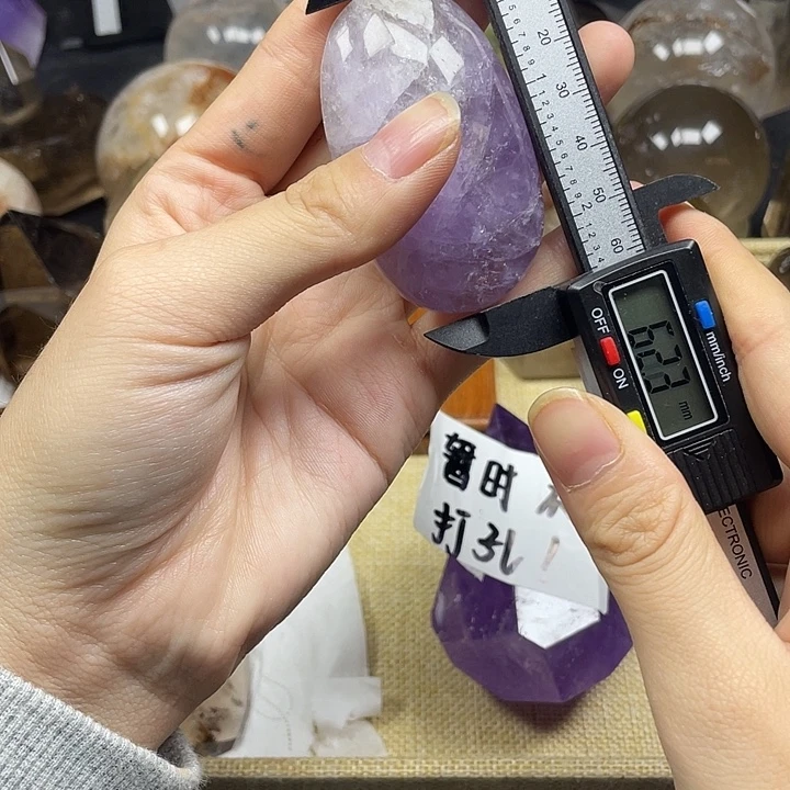 未镶嵌水晶珠宝半成品243水晶