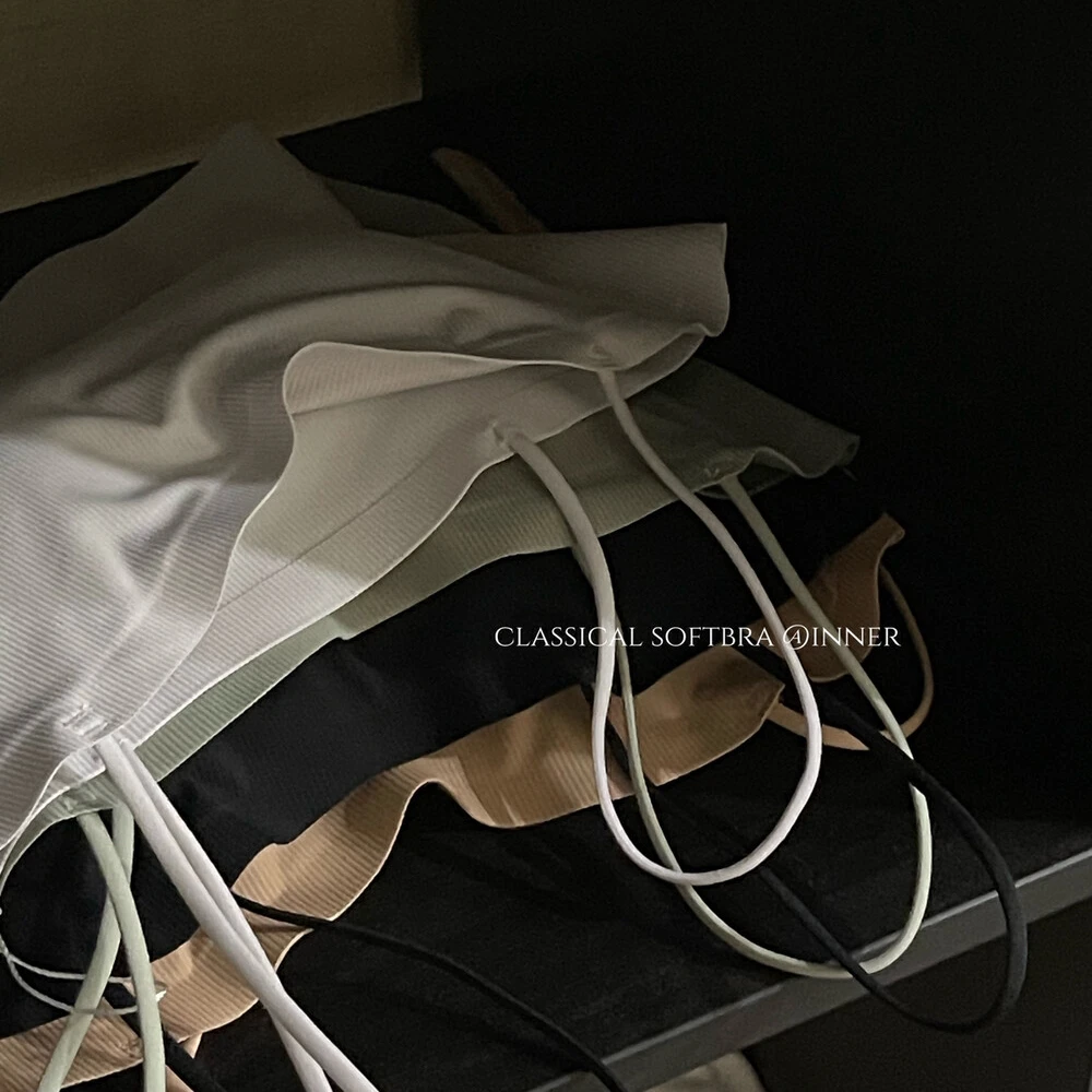 女简约不限季节性感春季吊带背心薄款少女百搭小众休闲复古