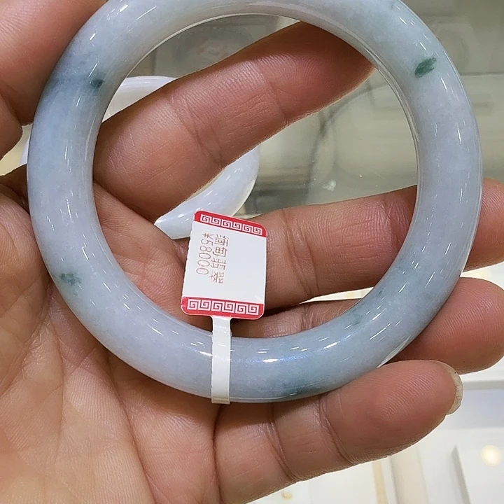 翡翠未镶嵌项圈天然翡翠手镯