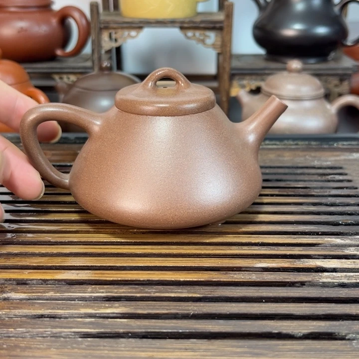 紫砂茶壶原矿紫砂手工制作