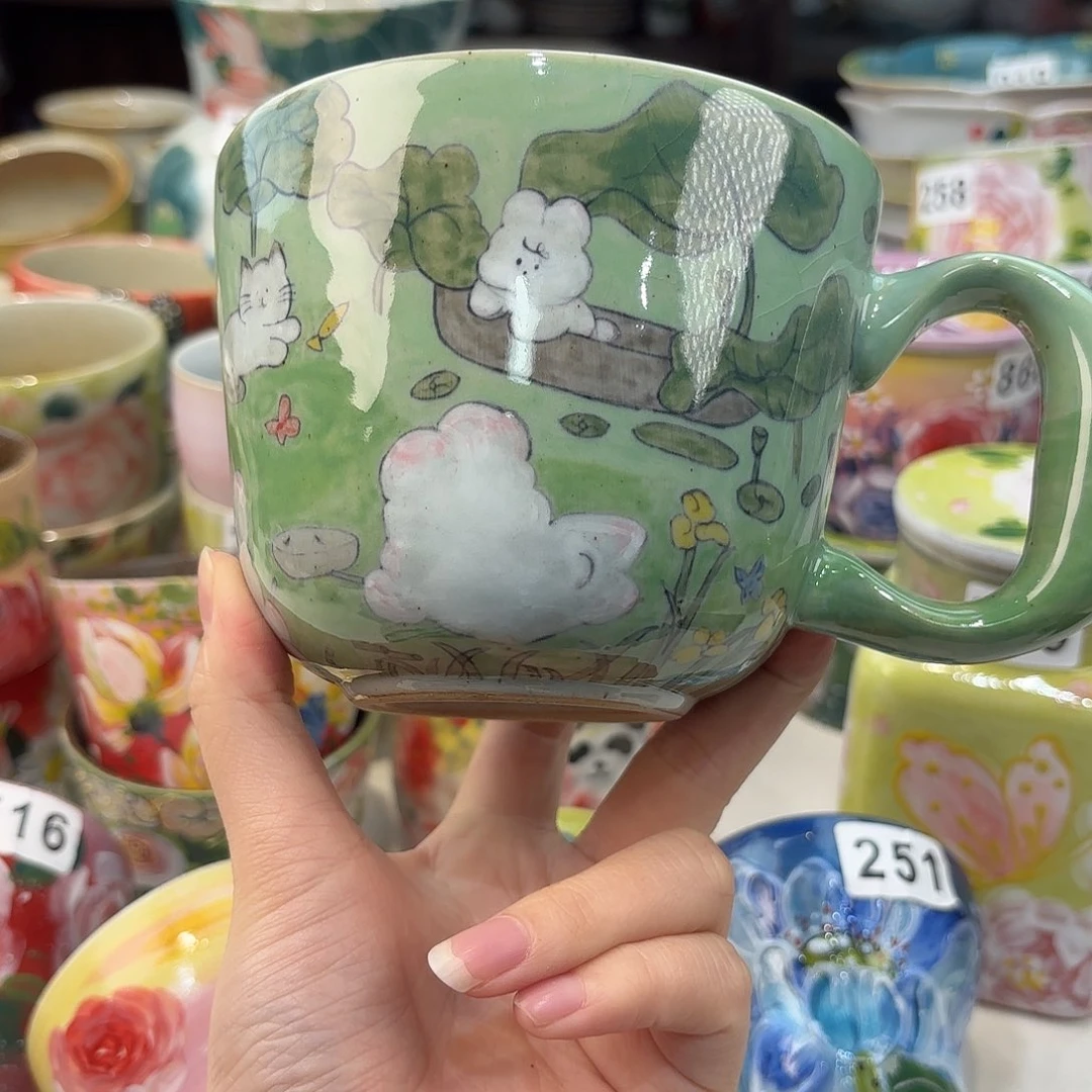 瓷片兔兔好可爱啊我