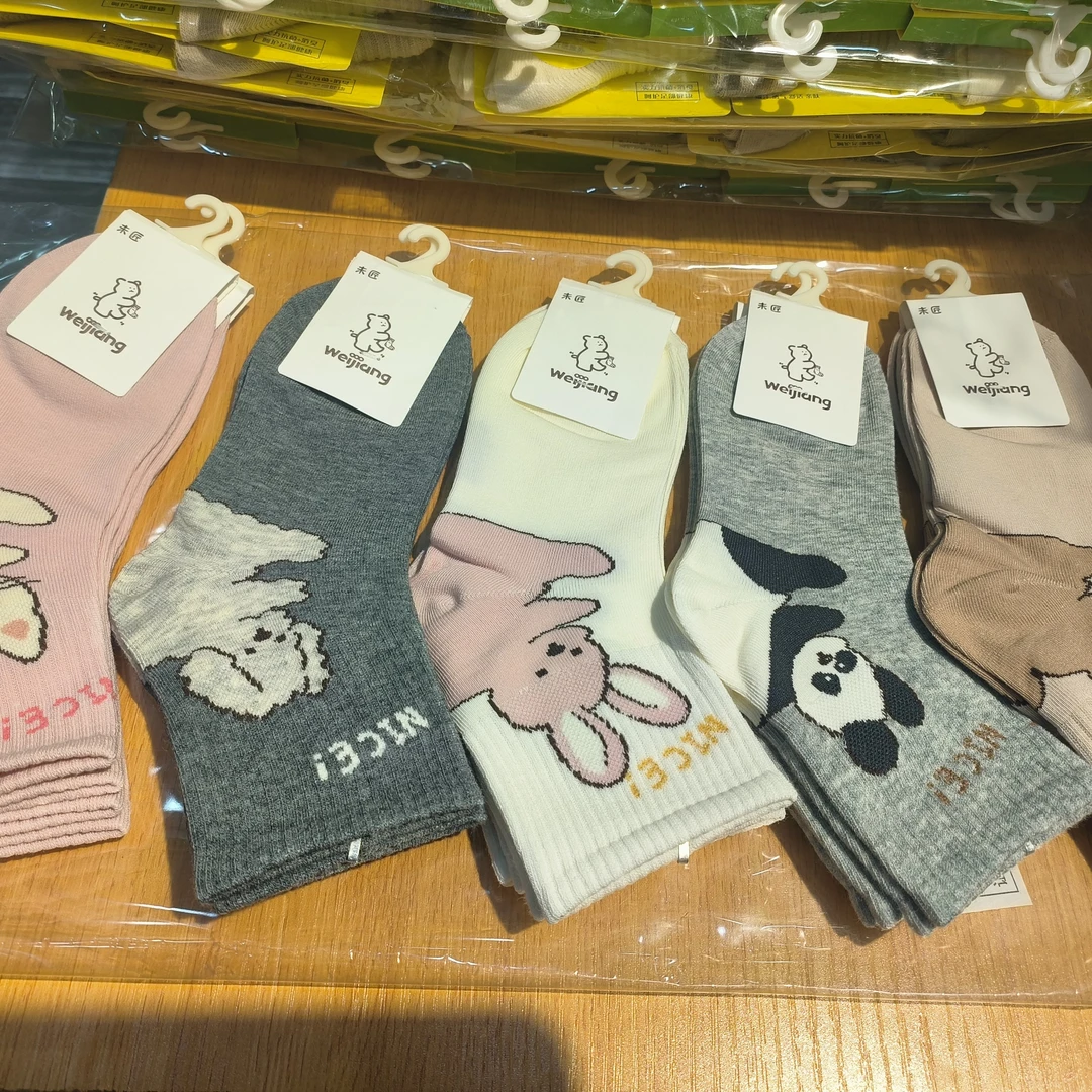 （10双装）男女卡通四季纯棉童袜