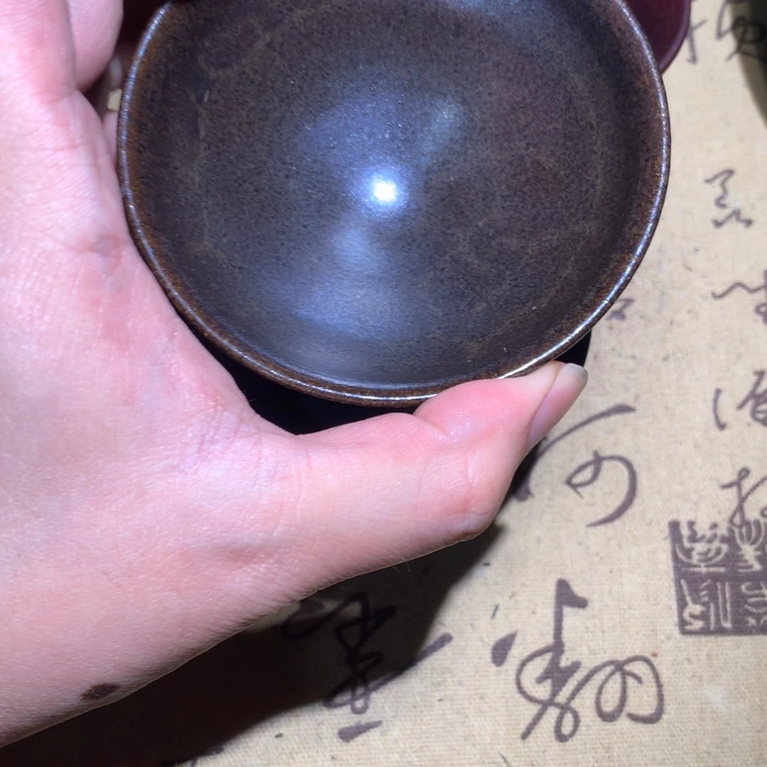 防***猫茶盏龙窑建盏柴烧