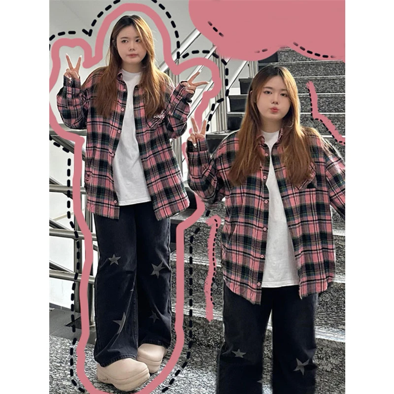 300斤特大码美式复古星星牛仔裤女春季新款胖mm显瘦直筒阔腿裤子2