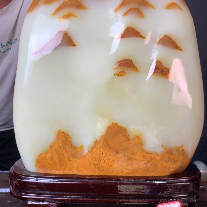 石材天然原石摆件