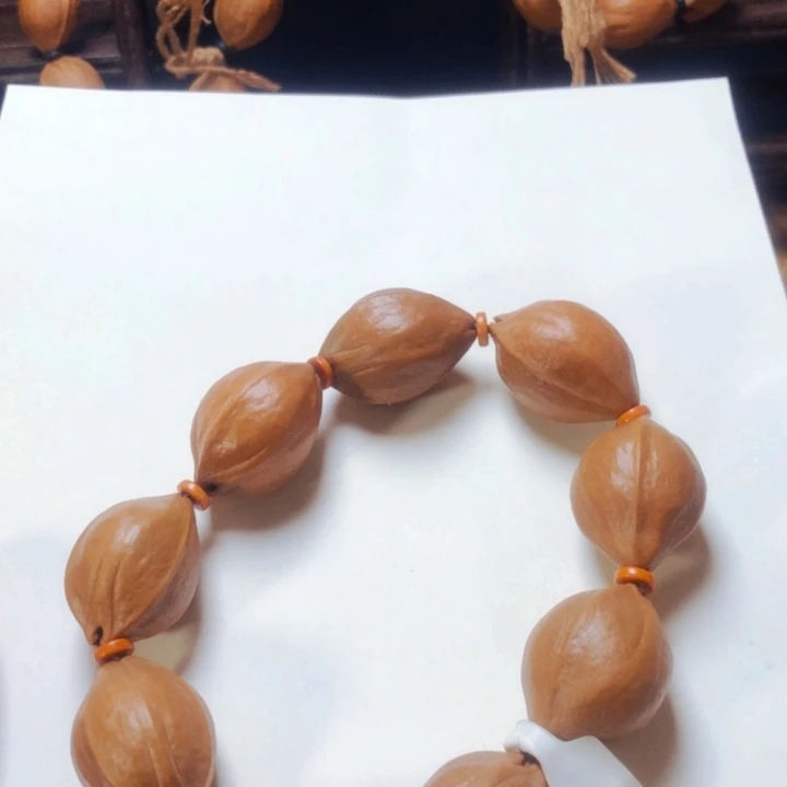 橄榄核手串梅林铁核原皮素串