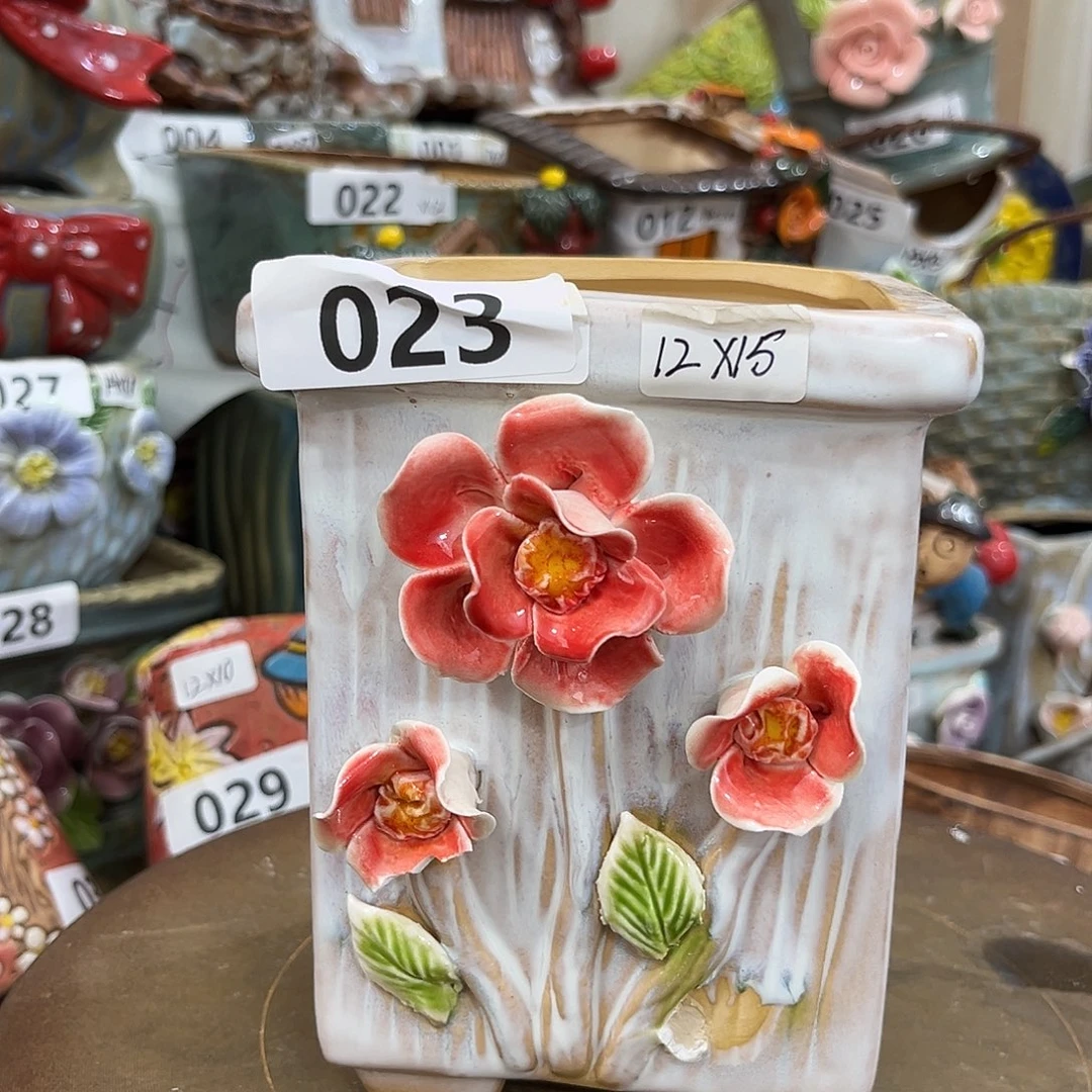 粗陶多肉花盆花盆