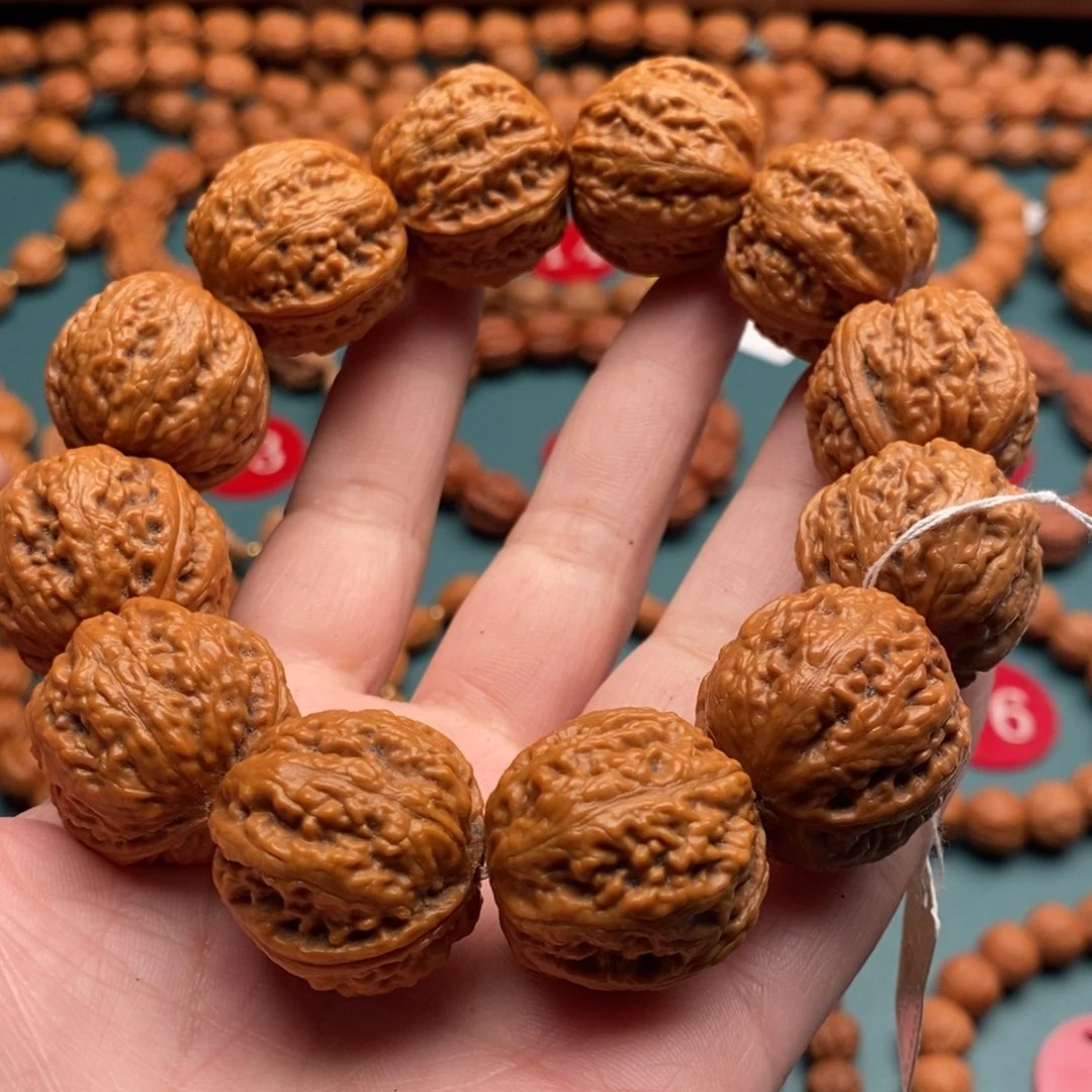 文玩核桃手串25尺寸元宝