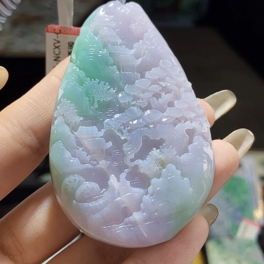 颈饰未镶嵌翡翠翡翠