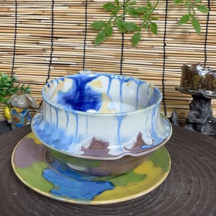 陶瓷景德镇高温颜色釉咖啡杯