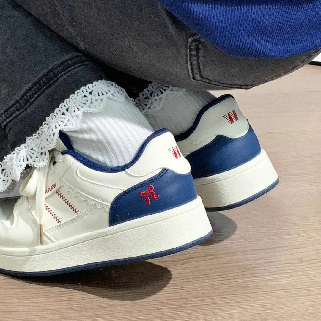 回力女鞋多巴胺鞋子女款2025新款秋季透气爆款小白鞋时尚休闲板鞋