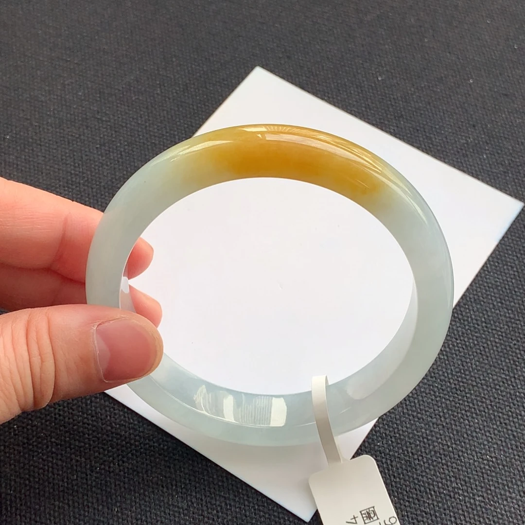 翡翠未镶嵌手镯94号59正