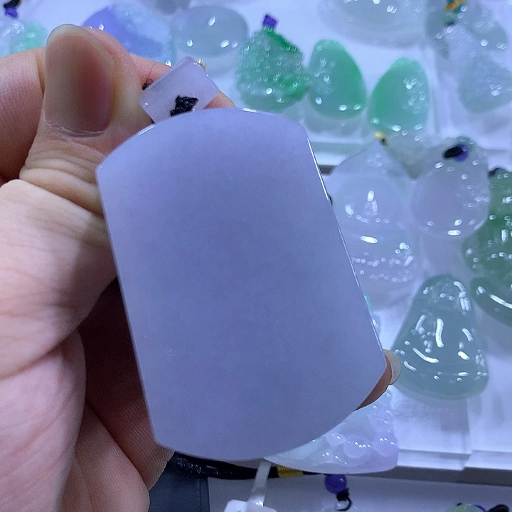 翡翠未镶嵌颈饰天然翡翠A货吊坠
