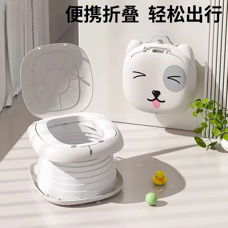 便捷式儿童折叠马桶