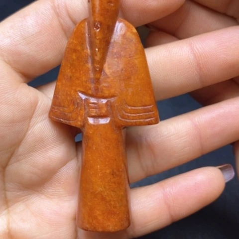 和田玉（糖玉）挂件未镶嵌