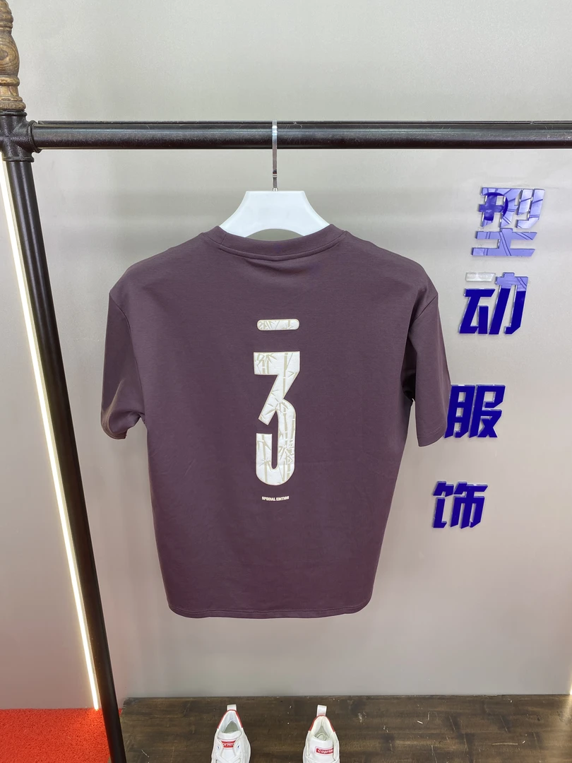 印花短袖白搭日常夏季潮牌圆领T恤休闲宽松时尚男士上衣潮流半袖