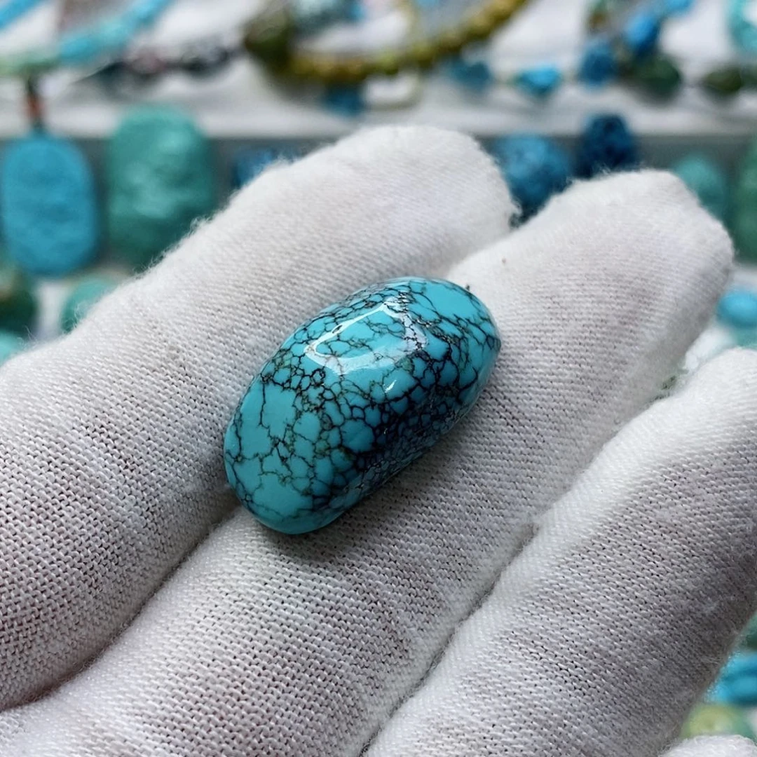 绿松石珠宝奇石未镶嵌