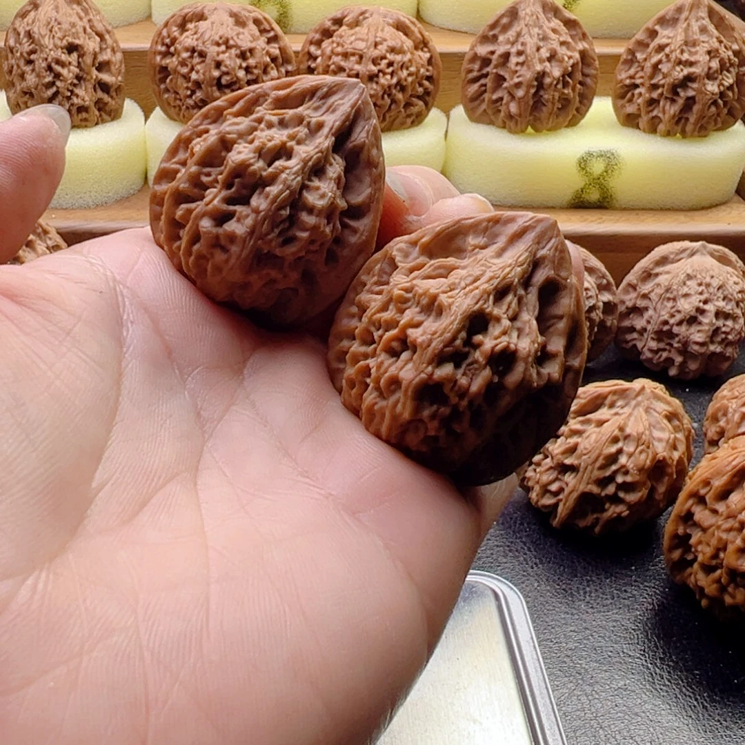 一***三核桃公子帽手把件34