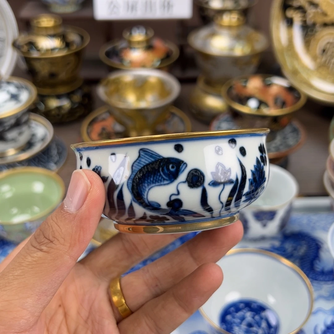 佳****景德镇手工手绘茶具