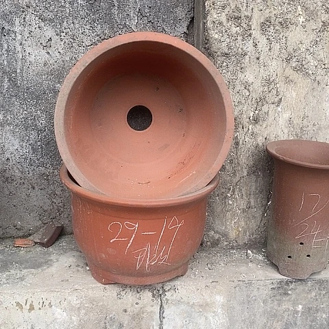 中国宜兴紫砂花，