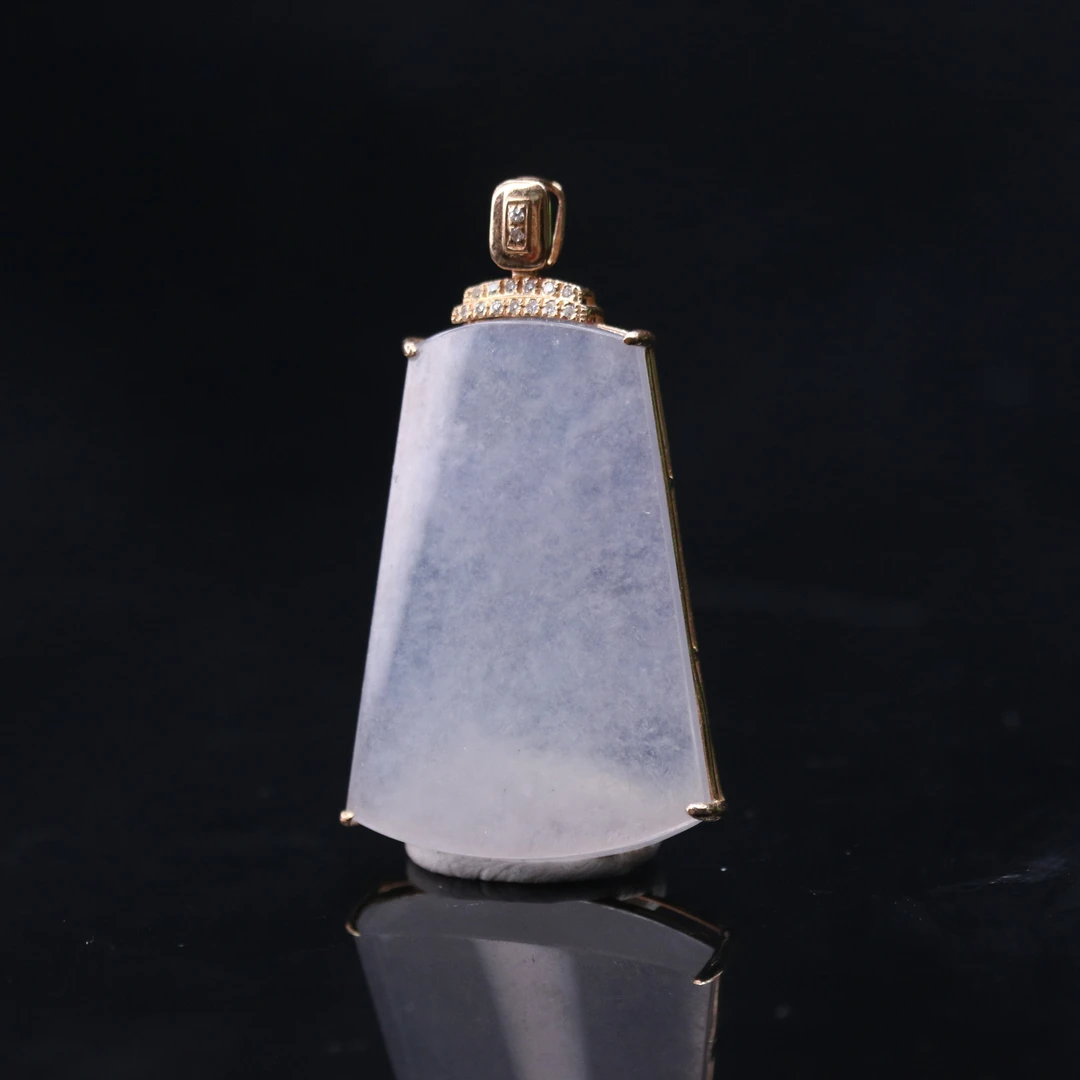 47天然缅甸翡翠A货18k无事牌/401793/上海嘉禾拍卖