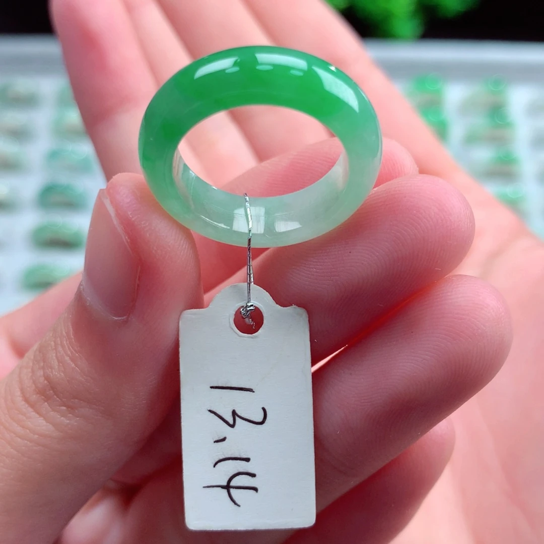 未镶嵌戒指翡翠升****a天然