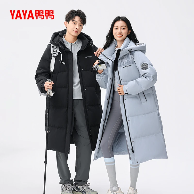 YAYA/鸭鸭轻奢洋气外套女冬装氛围感潮牌外出新款外套YE5B007333W