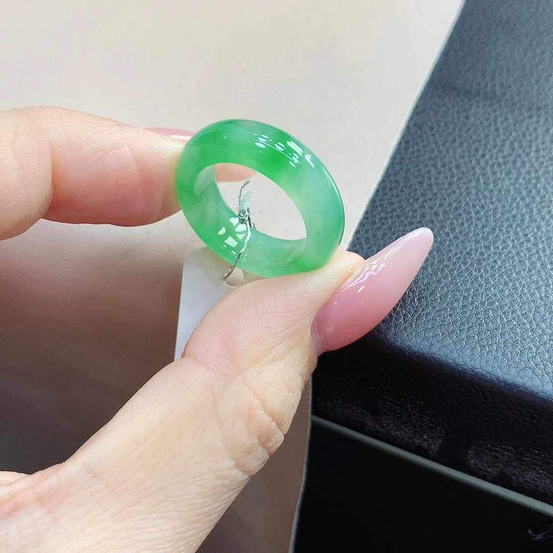 未镶嵌戒指翡翠13号