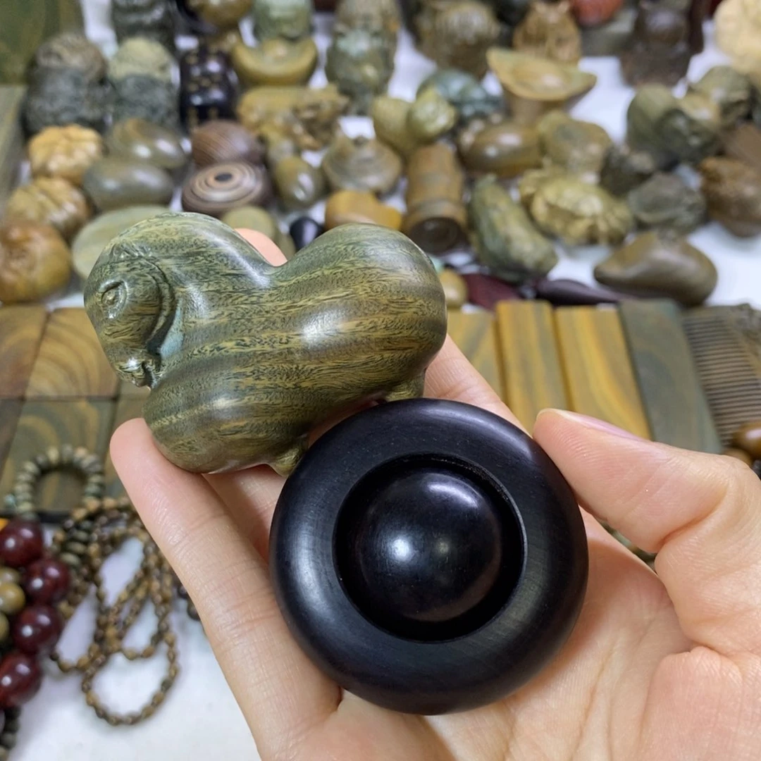 瑞***械木绿檀木料工艺品