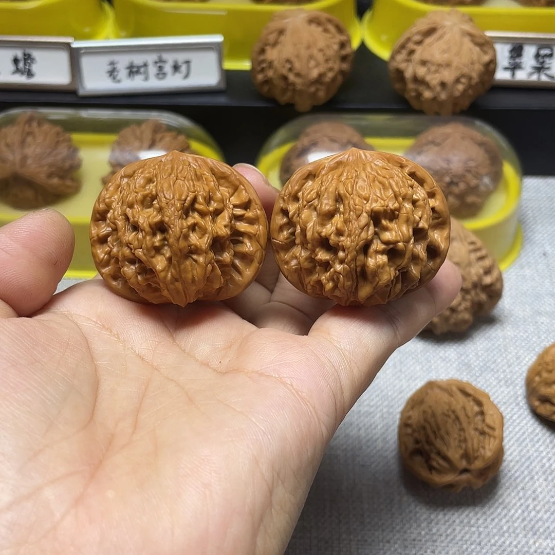 把件文玩核桃狮虎兽41