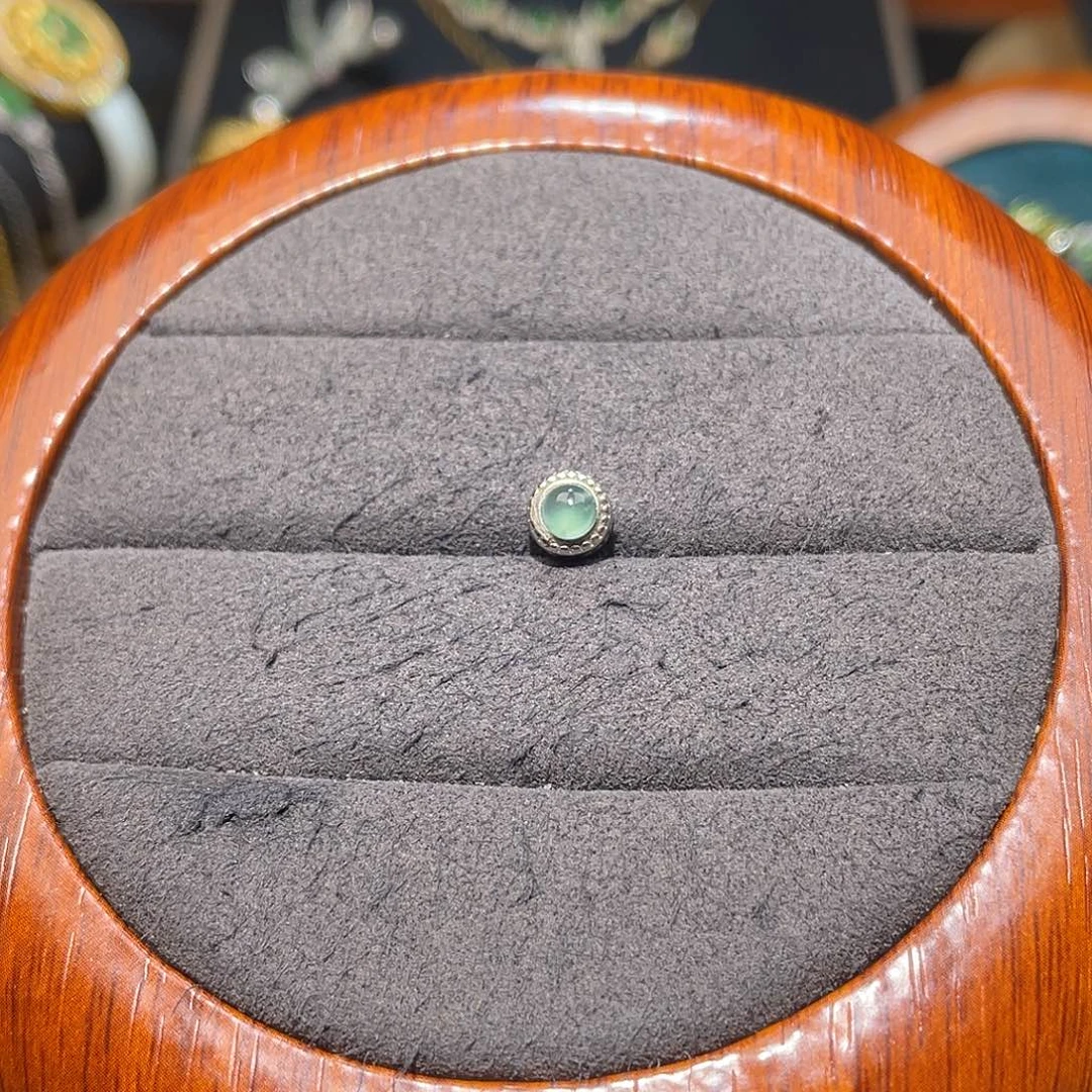 翡翠银S925镶嵌颈饰