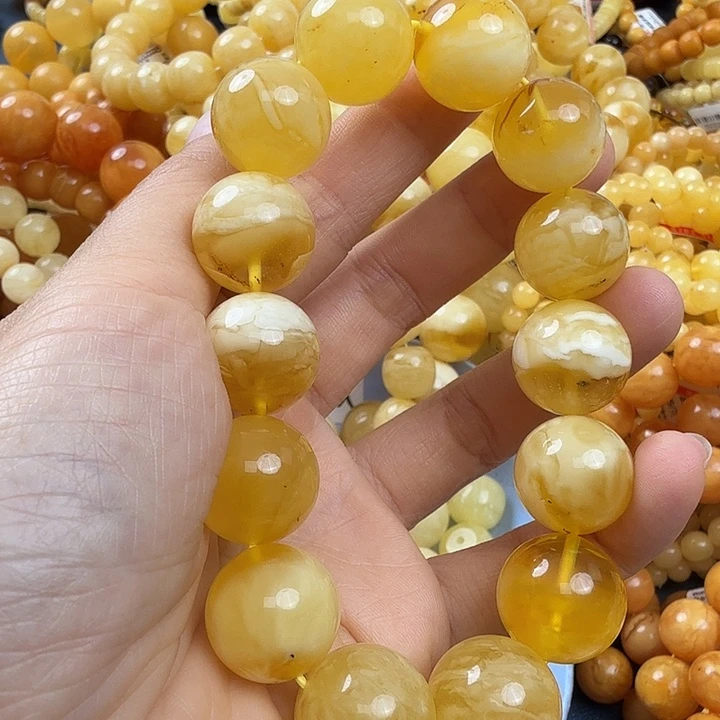 琥珀未镶嵌珠宝奇石