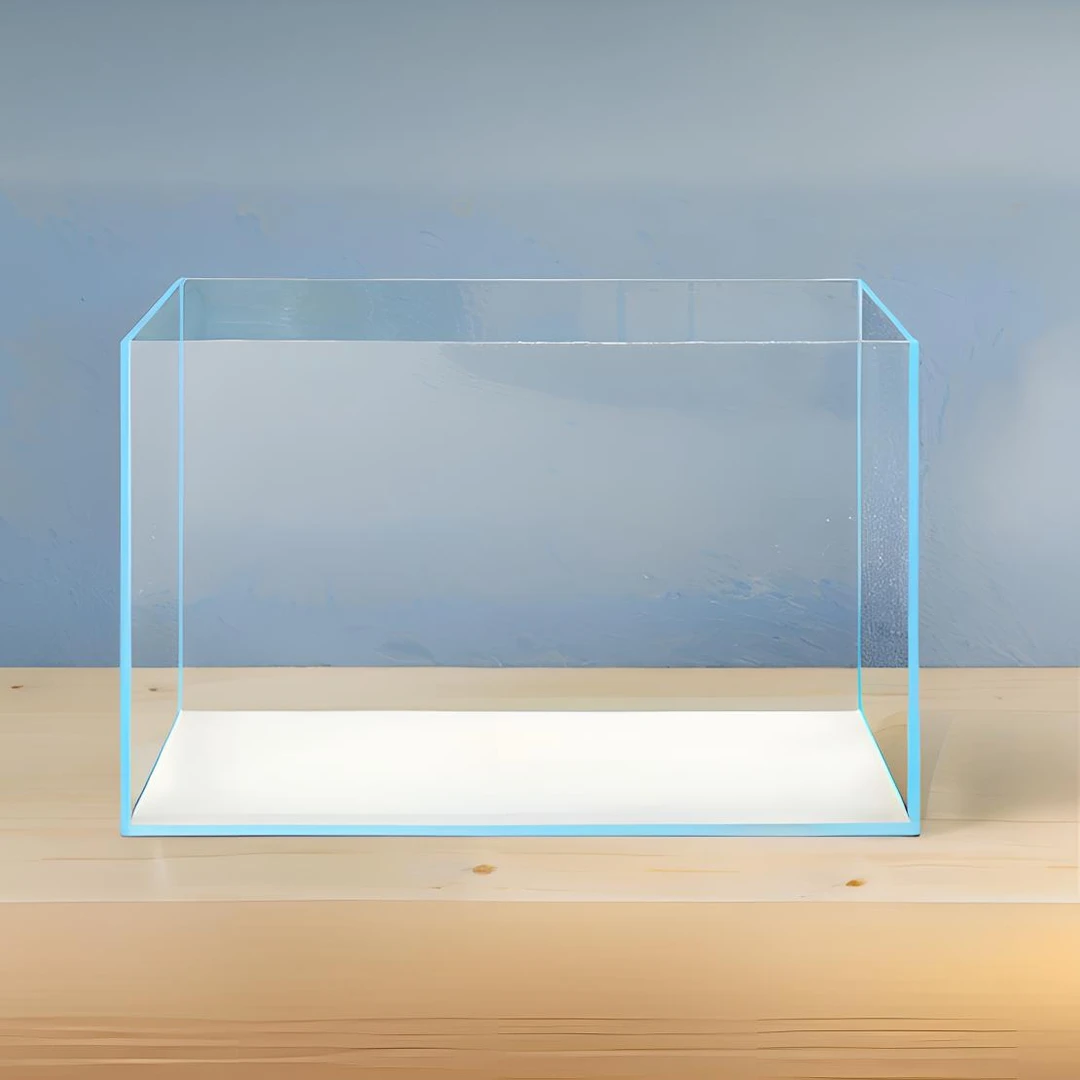 双11批发价长1米宽50高50金晶五线超白家用型鱼缸售完为止