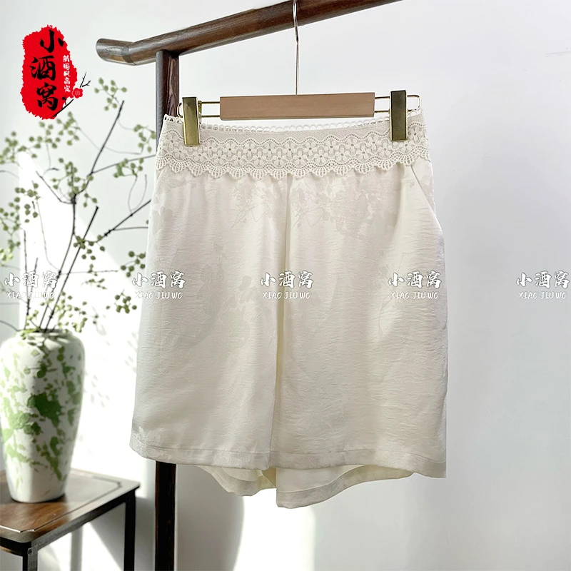 [逸简-短裤] 小酒窝新国风 新中式时尚气质短裤-46