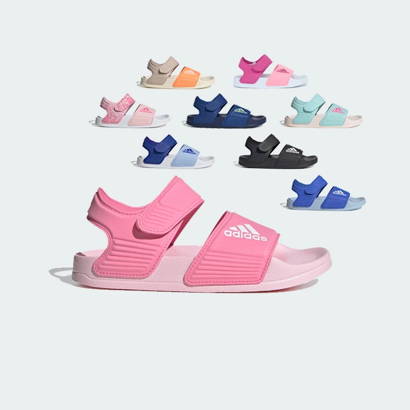 【福利品】阿迪达斯凉鞋夏儿童运动沙滩鞋GW0344鞋盒破损介意慎拍