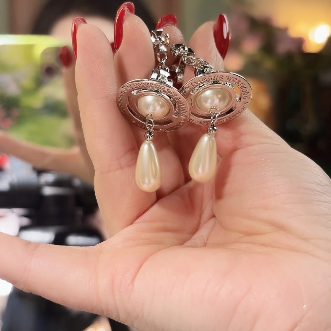 琉璃纯铜合金耳钉