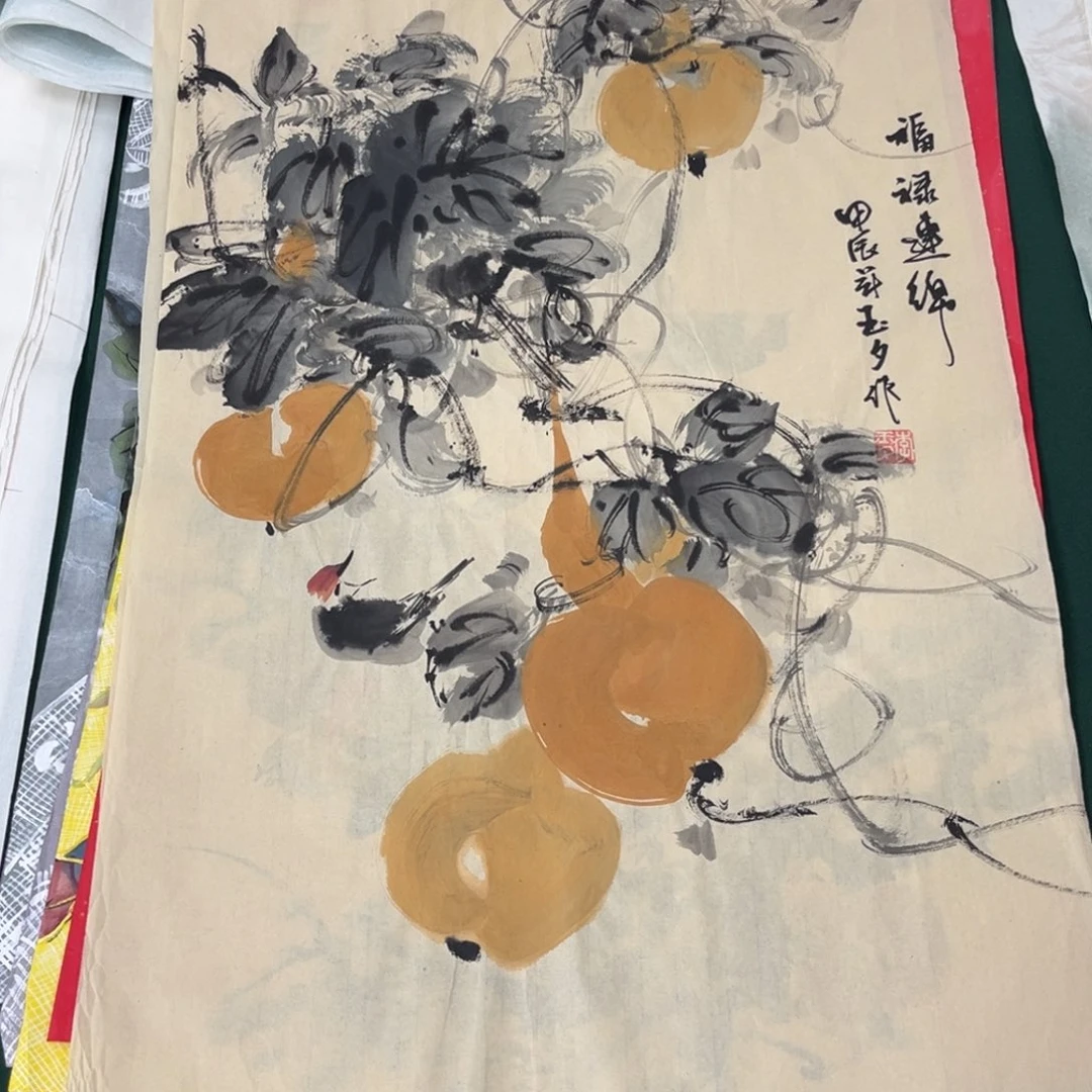 国画宣纸国画作品纯手绘