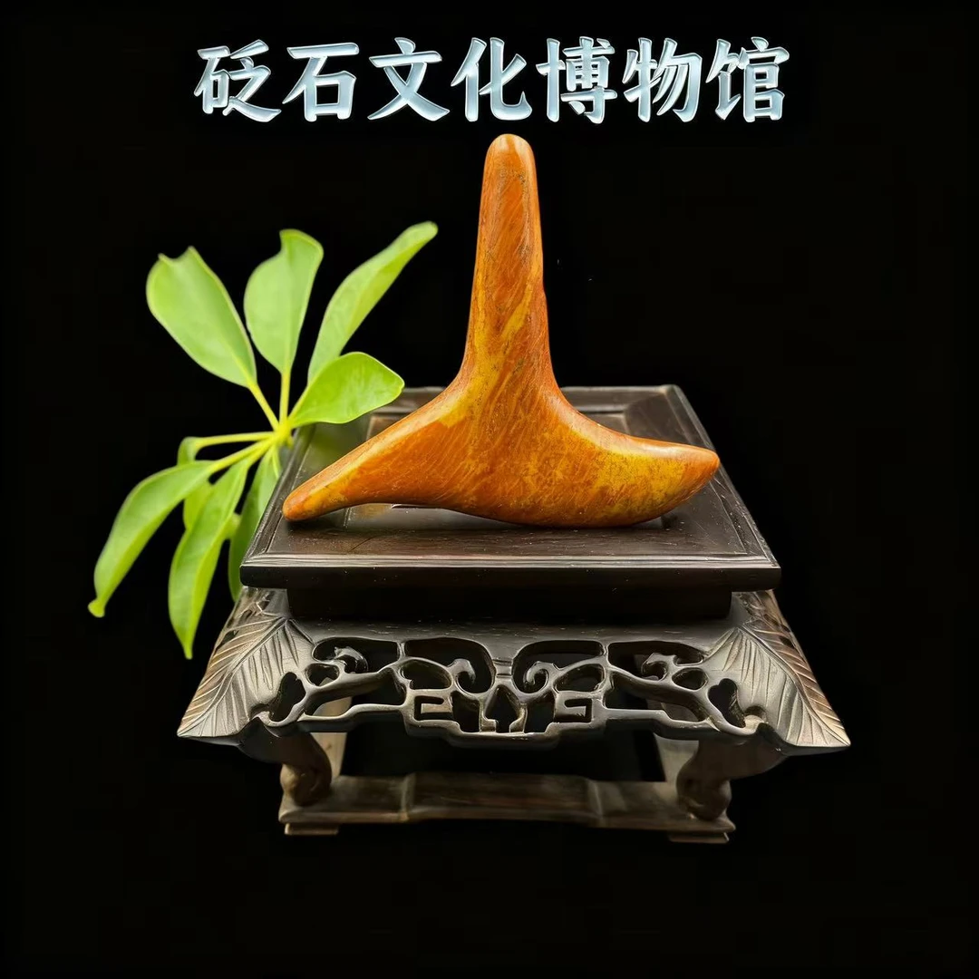 泗水砭石文化博物馆推荐红砭石小小锥