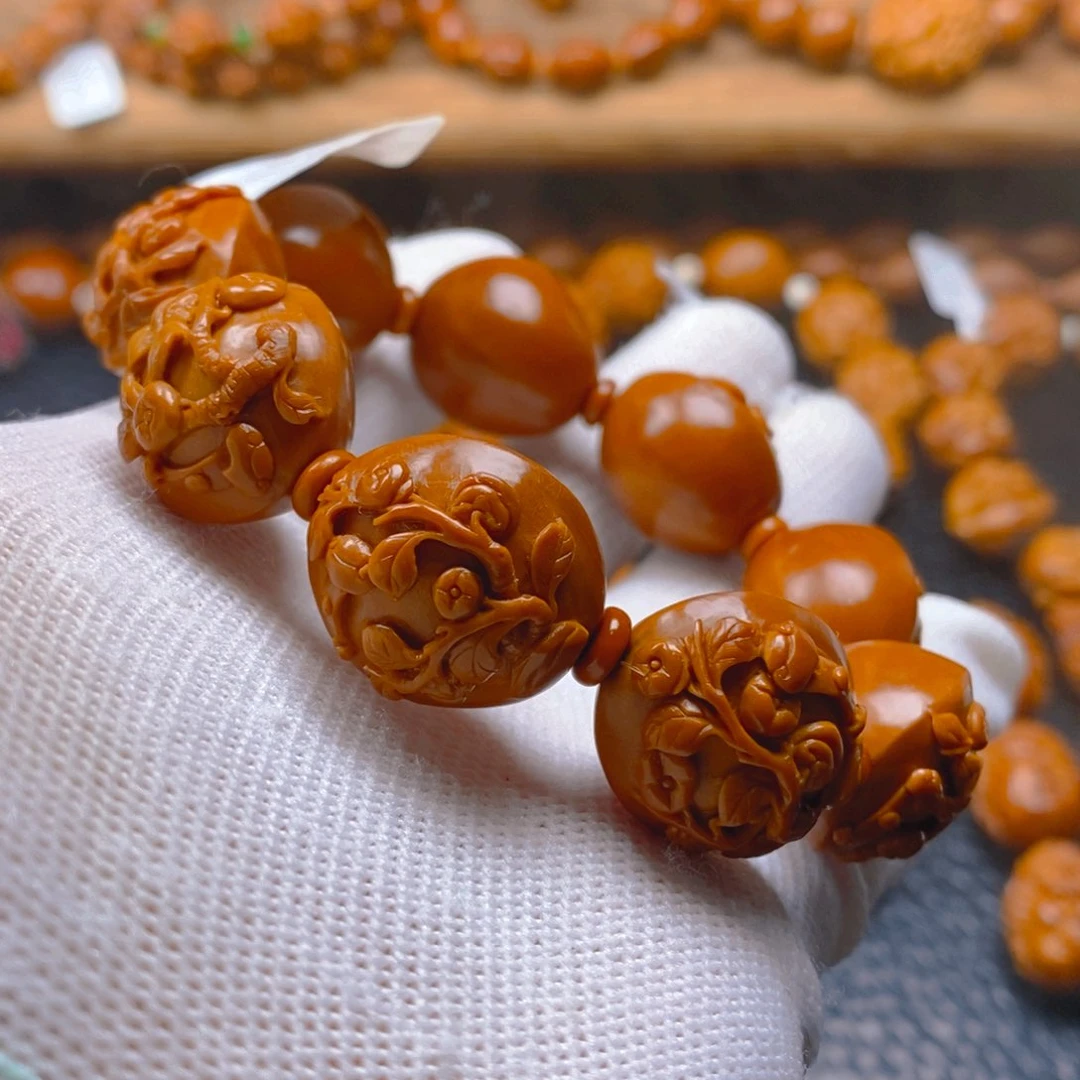 手串/手链橄榄核许忠英20梅林铁核事事如意