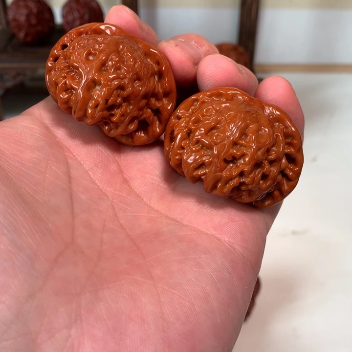 文玩核桃吊坠宫灯1.43WCH#00#