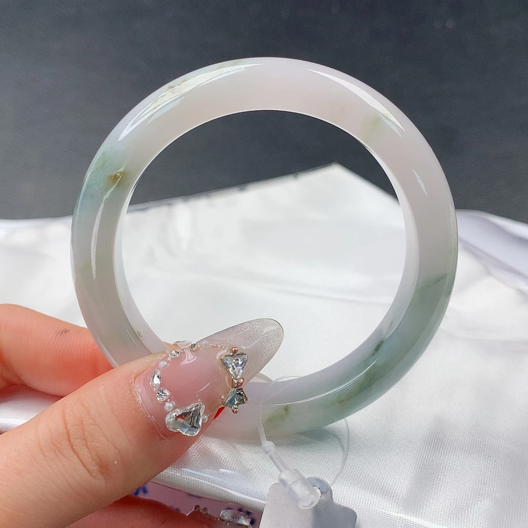 翡翠手镯未镶嵌42正52.5